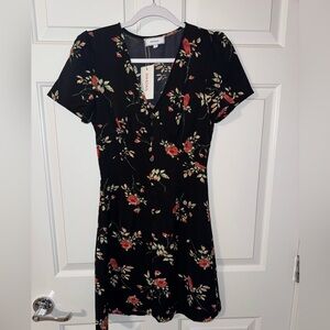 💎NWT! RIHOAS Black Floral Dress